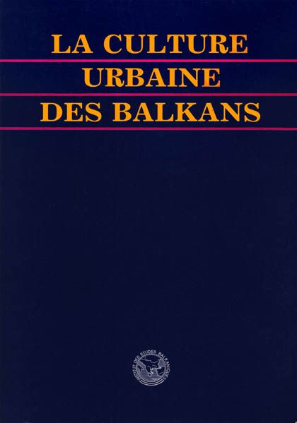 LA CULTURE URBAINE DES BALKANS Belgrade 1991